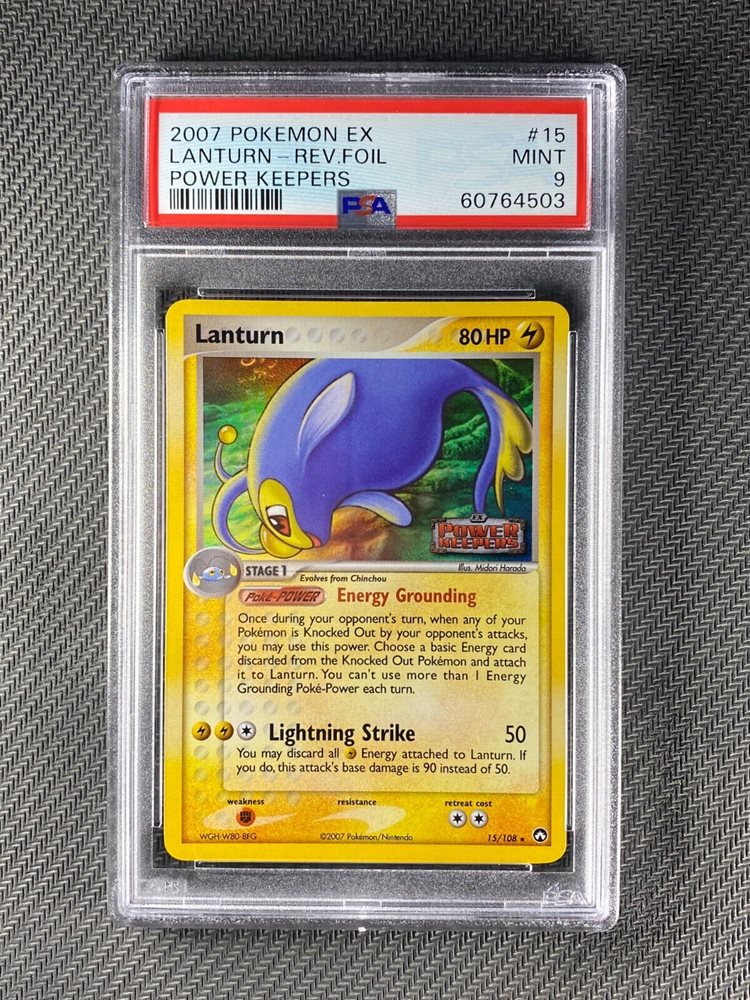lanturn pokemon card price Pokemon Card Silver Tempest 052/195 52/195 Lanturn Reverse Holo Uncomm –  Brokenvase Games main image 1