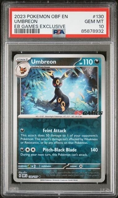 2023 ポケモンカード UMBREON #067 GEM MT 10 2023 ポケモンカード UMBREON #067 GEM MT 10
