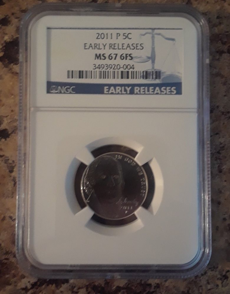 2018 P Jefferson Nickel 5c NGC MS 67 6FS Full Steps