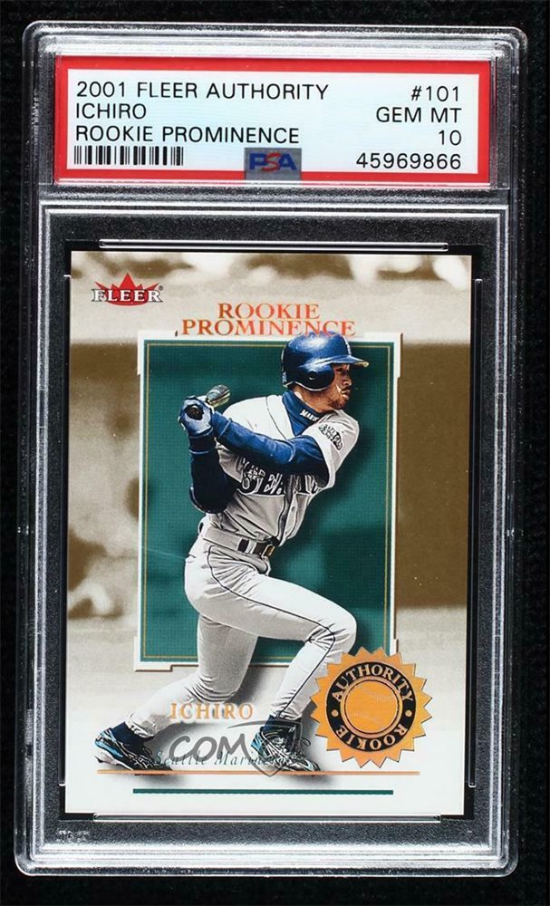 Ichiro イチロー 2001 Fleer Legacy RC レア 2001 MLB FLEER AUTHORITY