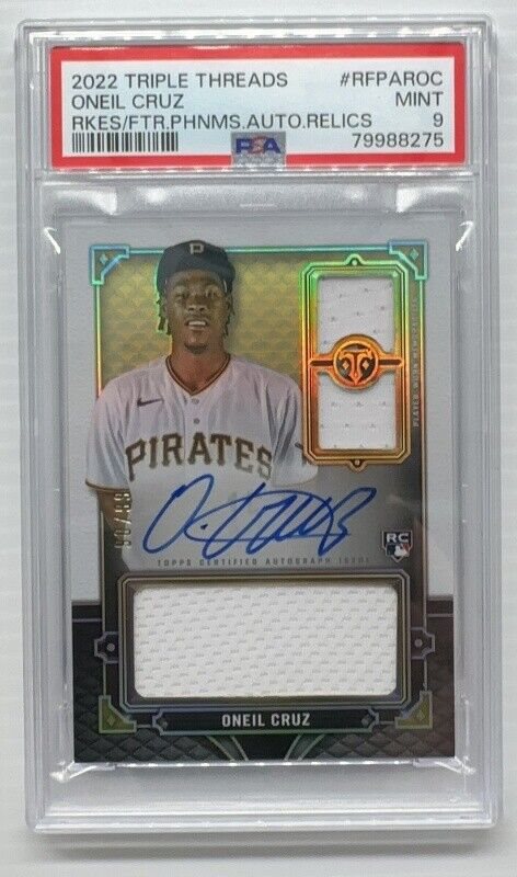 ONEIL CRUZ TOPPS 直筆サインカード 2022 Topps Update ONEIL CRUZ RC Stars of MLB - PITTSBURGH