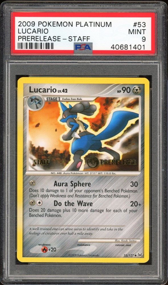 graded lucario card CGC 9 Japanese M Lucario EX Full Art (Graded Card)