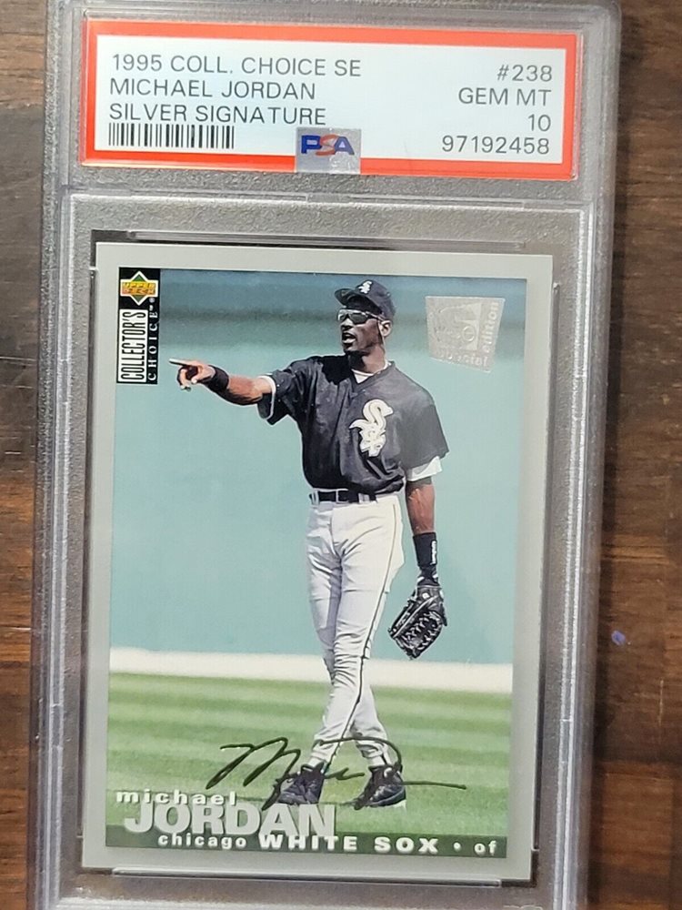PSA10 Silver Signature Jordan ジョーダン NBA｜おもちゃ・ホビー・グッズ