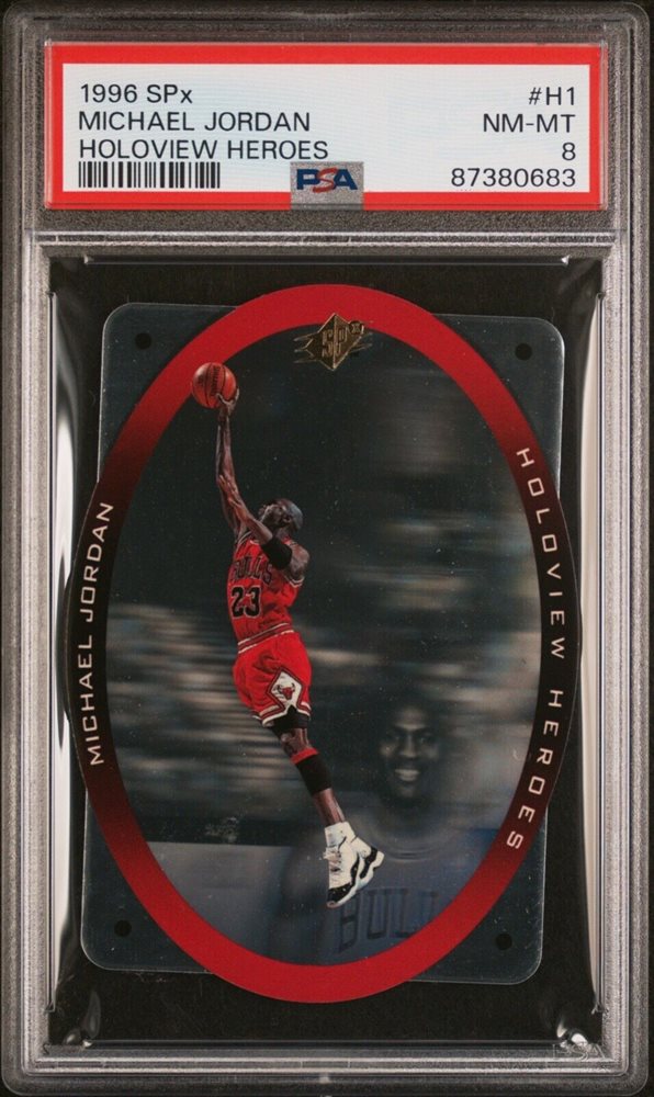 Auction Prices Realized Basketball Cards 1996 SPx Holoview Heroes 