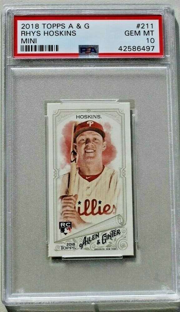 Auction Prices Realized Baseball Cards 2018 TOPPS ALLEN & GINTER