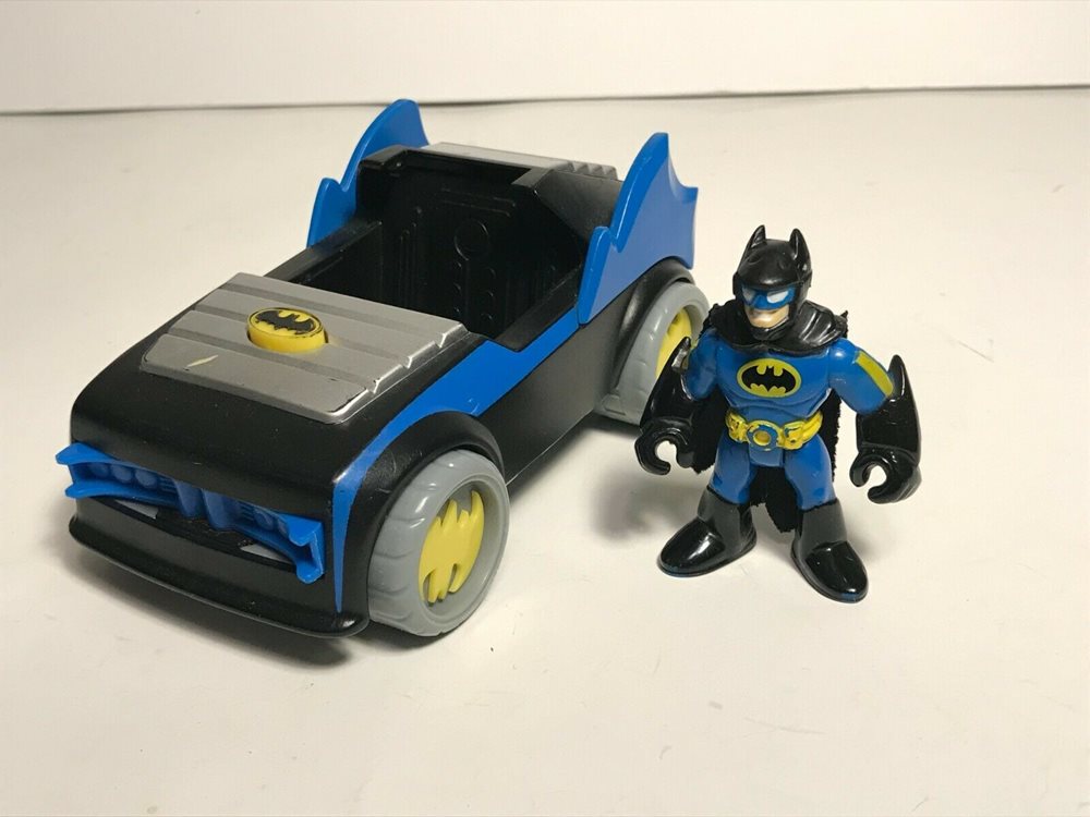 Imaginext Claw Grapple Hook BATMOBILE Car Batman Figure