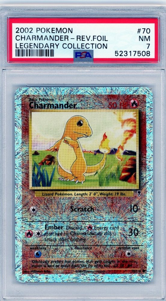 ポケモン - ポケモンカード　Charmander 2002 CGC 8 Pokemon 2002 Charmander Non Holo 98/165 Expedition