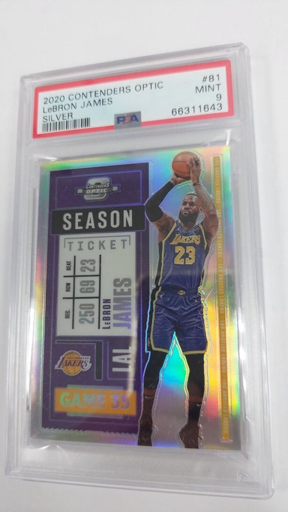 【SILVER】LEBRON JAMES CONTENDERS OPTIC LeBron James 2022 Contenders Optic #5 Uniformity Price Guide