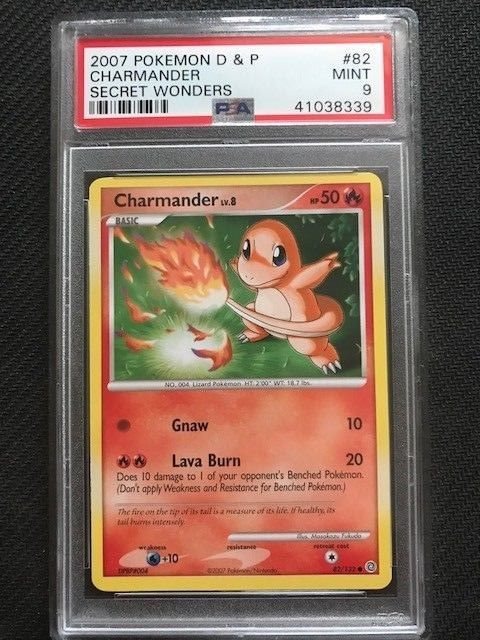 2007 charmander pokemon card eBay Auction Item 292606683786 TCG Cards 2007 Pokemon Diamond & Pearl  Secret Wonders
