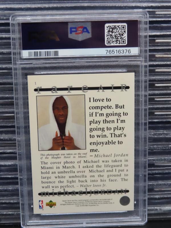 eBay Auction Item 375085567648 Basketball Cards 1994 Upper Deck MJ Rare Air