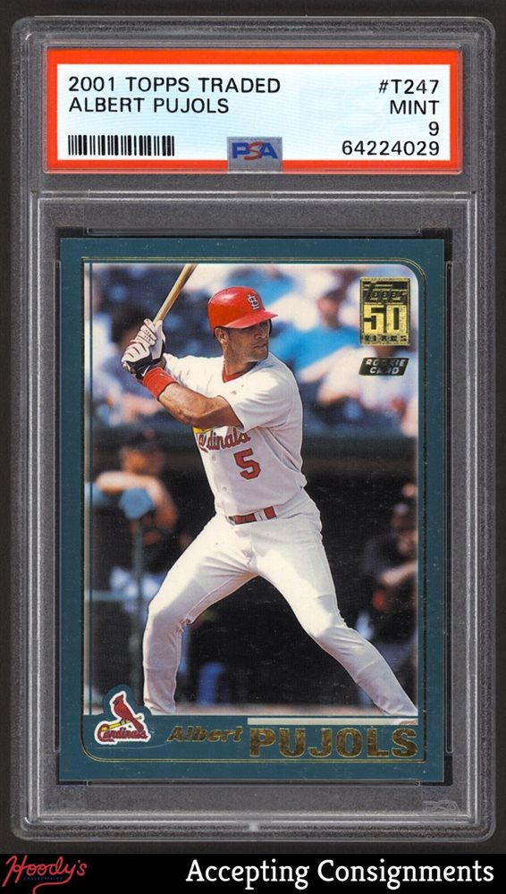 2001 Topps Traded ALBERT PUJOLS アルバート・プホルス ROOKIE