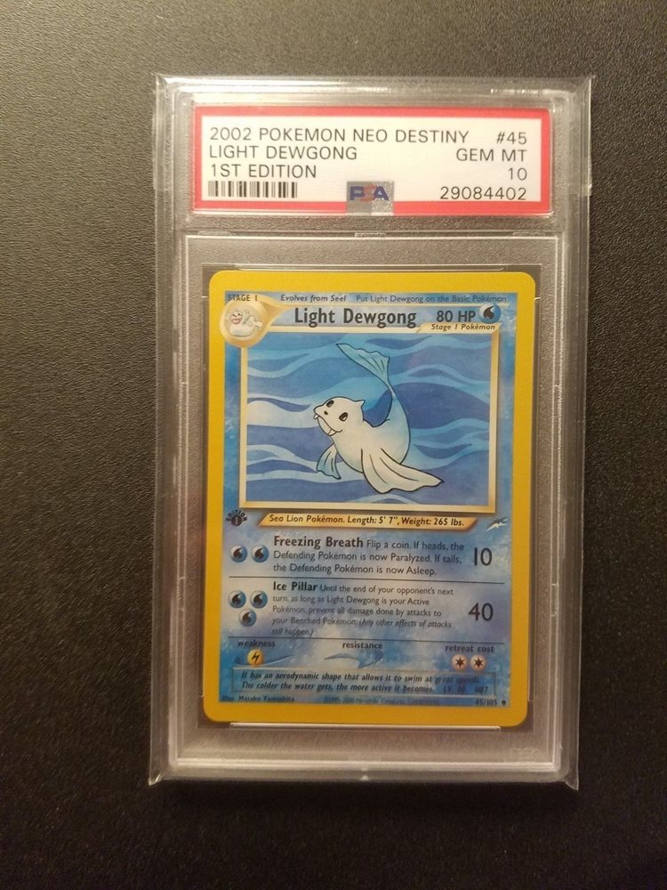 eBay Auction Item 142836549150 Tcg Cards 2002 Pokemon Neo Destiny