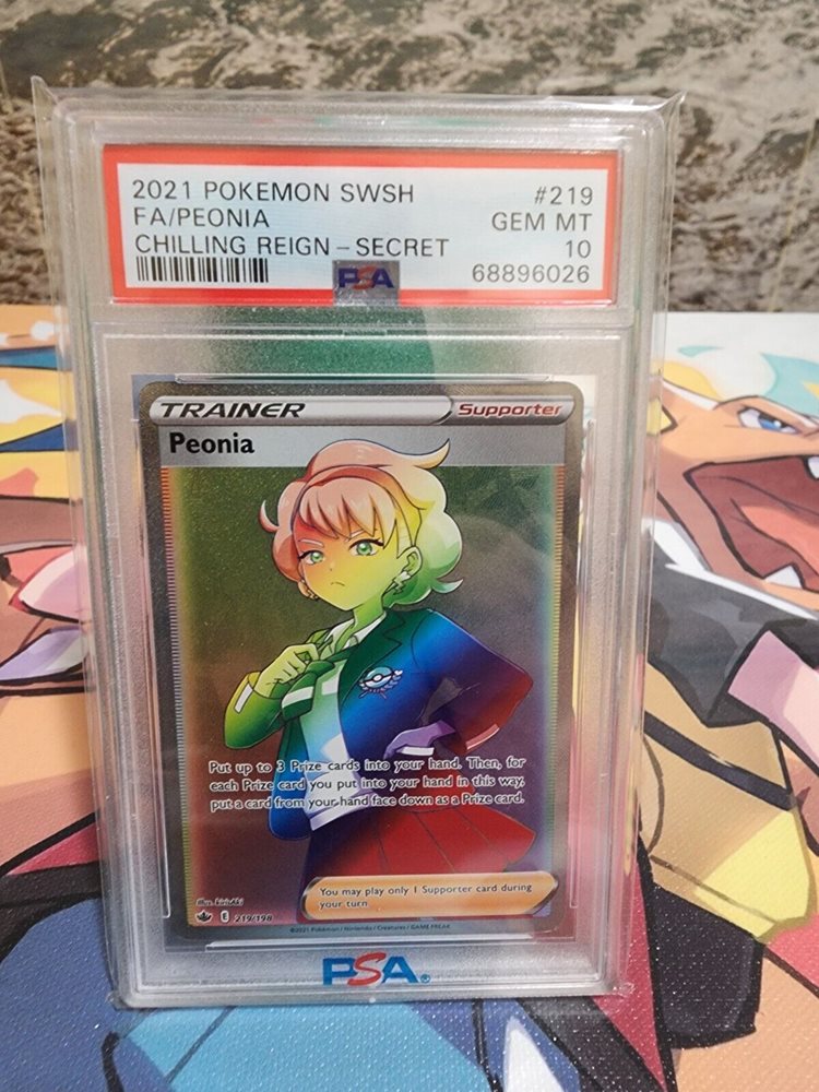 peonia pokemon card Pokemon Chilling Reign Peonia #196 main image 0