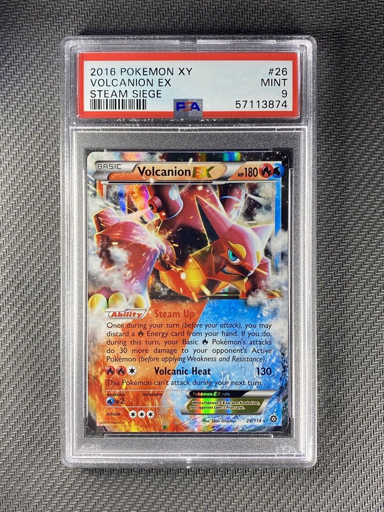 eBay Auction Item 155388363356 TCG Cards 2016 Pokemon XY Steam Siege