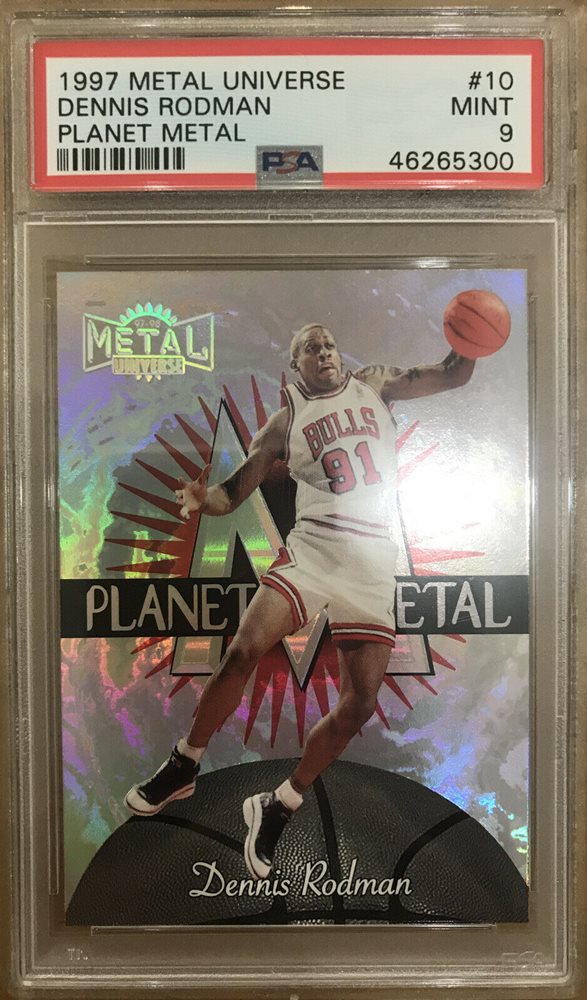 eBay Auction Item 293739547337 Basketball Cards 1997 Metal 