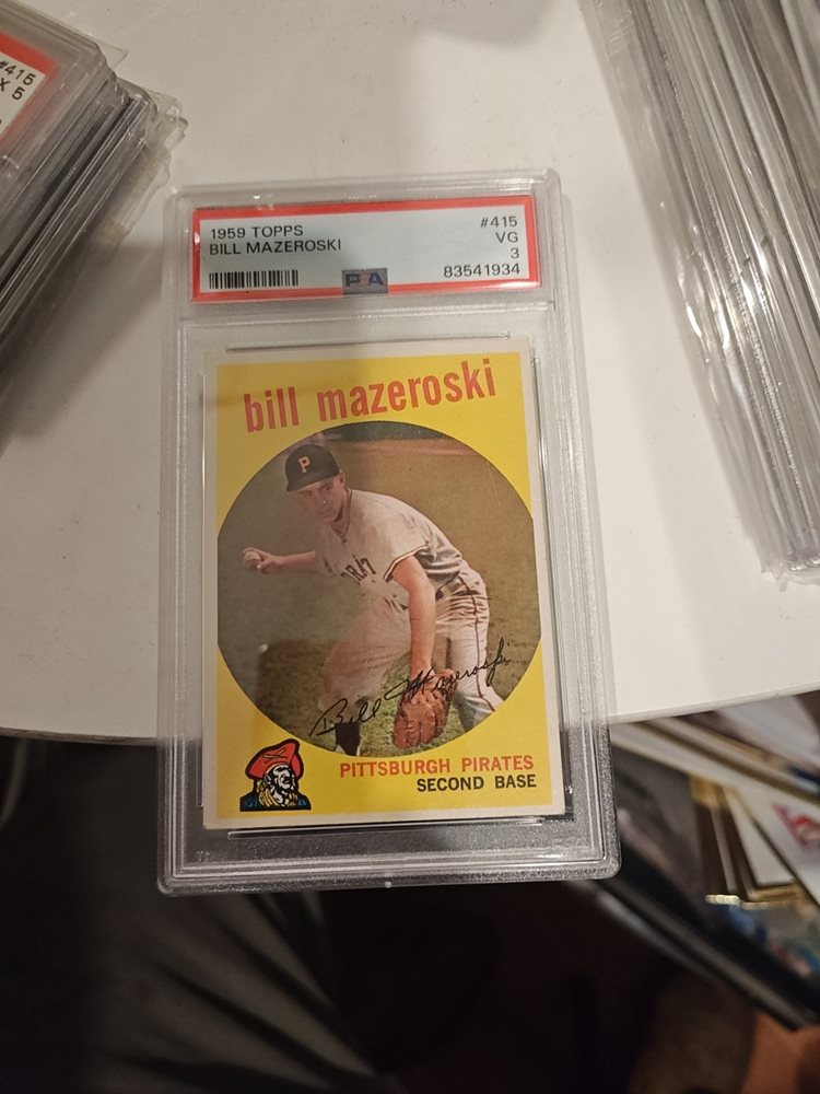 ビスマルクpsa10 Auction Prices Realized Baseball Cards 1959 TOPPS Bill Mazeroski