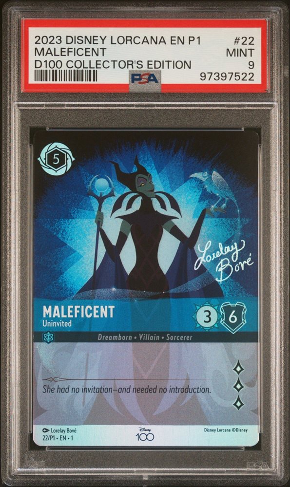 lorcana maleficent psa8 ロルカナ マレフィセント D23 Maleficent - Monstrous Dragon - D23 Expo 5/P1 » Disney