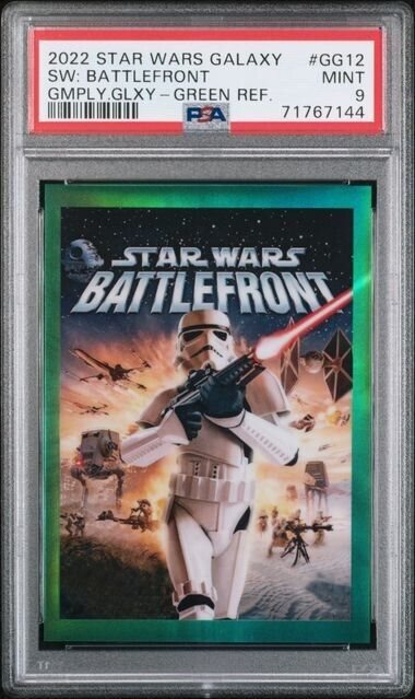 TOPPS CHROME GALAXY ジェダイリフラクター PSA9