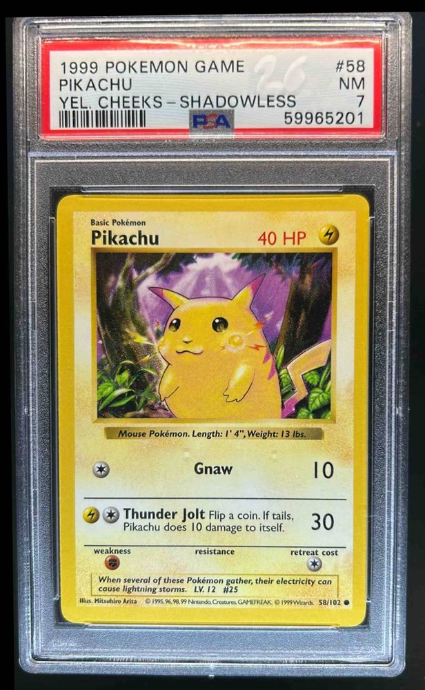 Auction Prices Realized Tcg Cards 1999 POKEMON GAME Pikachu