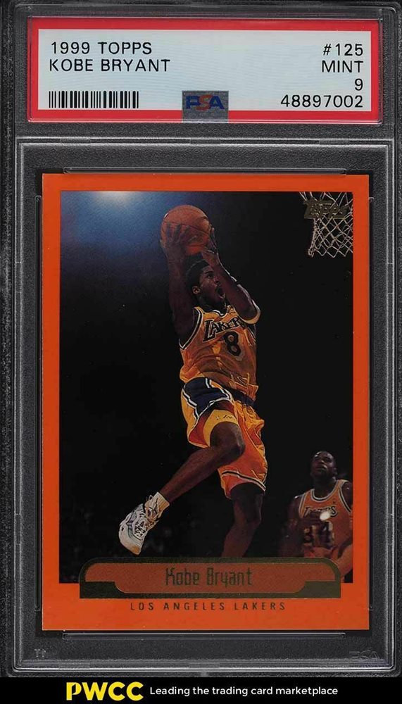 topps basketball cards kobe bryant