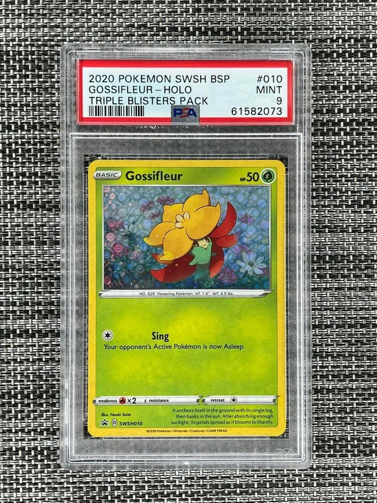 gossifleur pokemon card holographic 2021 Pokémon Shining Fates Gossifleur Holo SV010/SV122 CGC 9 Mint –  Oblivion Collectibles