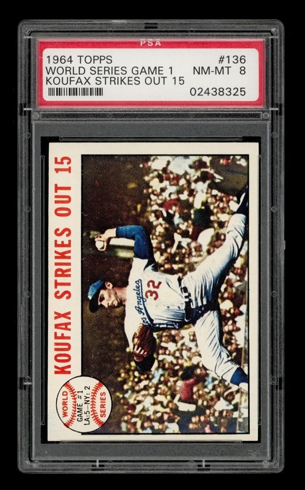 古いトランプです！ 1964 Topps Stand Ups All-PSA Near Complete Set / Lot 7 - NM