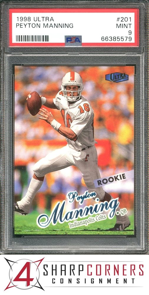 Auction Prices Realized Football Cards 1998 ULTRA Peyton Manning