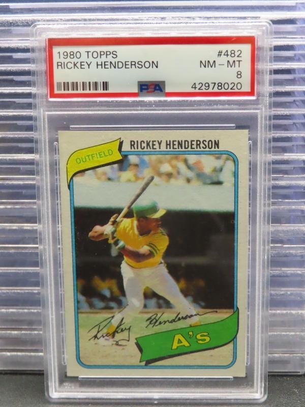 Auction Prices Realized Baseball Cards 1980 Topps Rickey Henderson