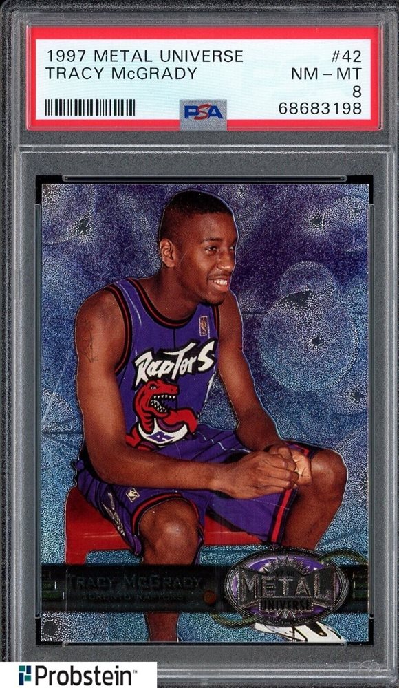 【PSA10】1997 l Universe Tracy McGrady Auction Prices Realized Basketball Cards 1997 METAL UNIVERSE Tracy