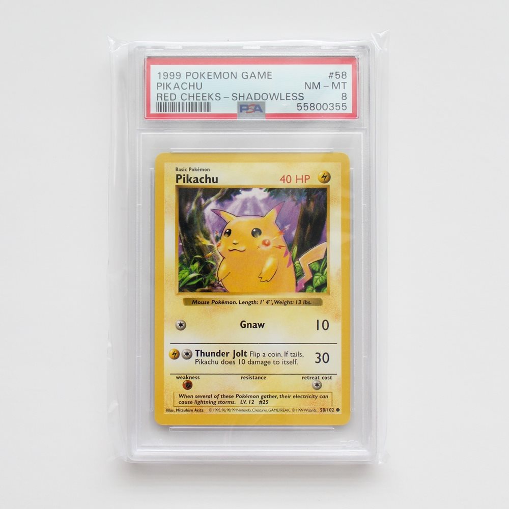 Pikachu shadowless シャドーレス　美品　psa Perfect PSA 10 Yellow Cheek Pikachu 58 Base Set Shadowless