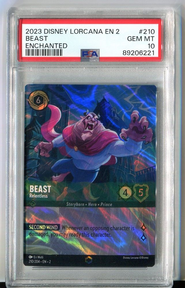 beast lorcana card Best Beauty And The Cards In Disney if theres a card under this character eBay Auction Item 204756878141 TCG