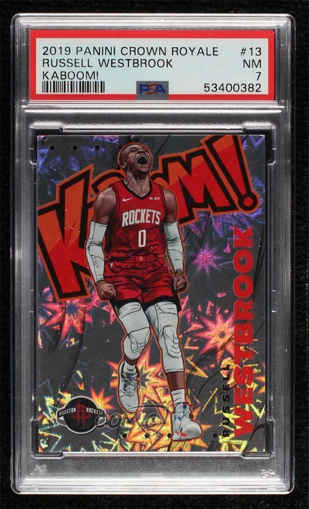 シングルカード Westbrook kaboom panini rockets Russell Westbrook 2018 Panini Rewards #K-RWS Kaboom! /(SSP
