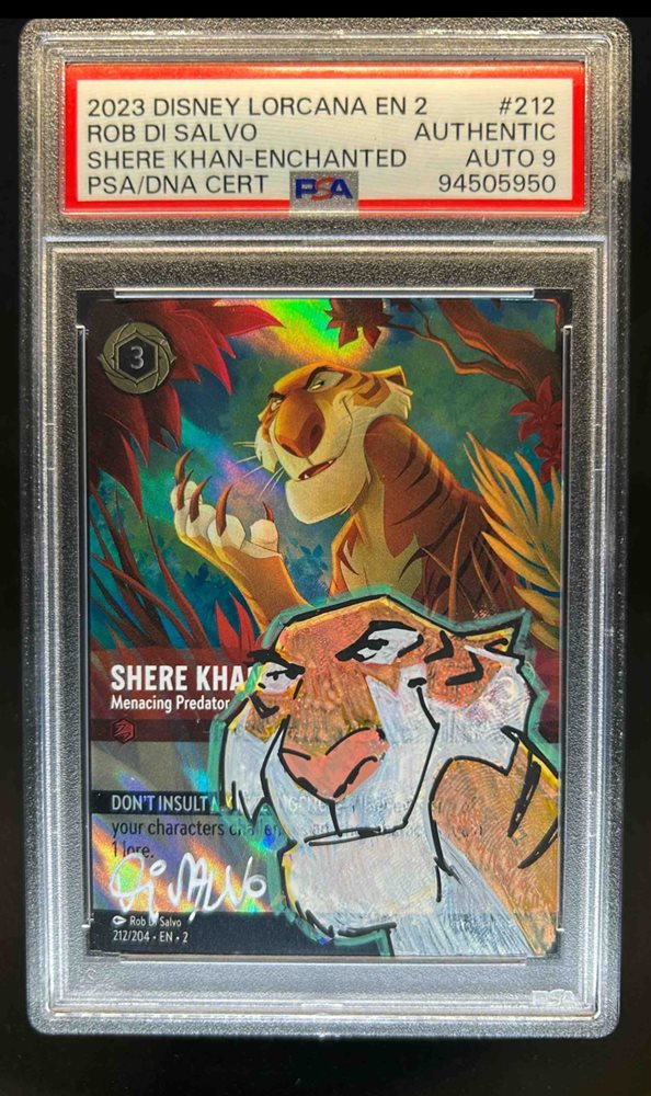 LORCANA シアカーン SHERE KHAN Enchanted Shere Khan - Menacing Predator - Enchanted 212/204 » Disney
