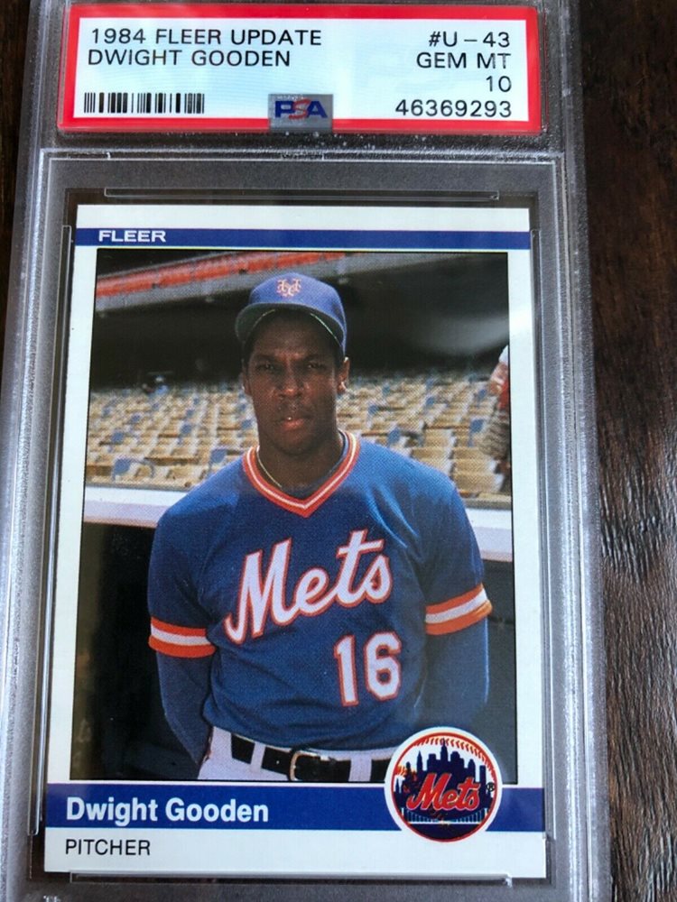 Auction Prices Realized Baseball Cards 1984 Fleer Update Dwight Gooden