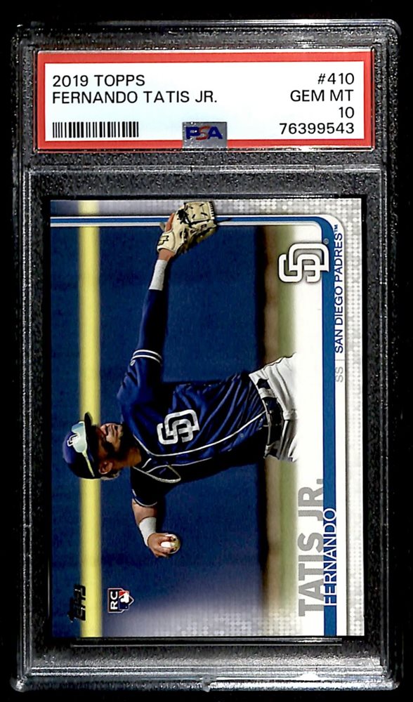 2019 Topps タティス jr　RC直書きサイン　/199 Auction Prices Realized Baseball Cards 2019 TOPPS Fernando