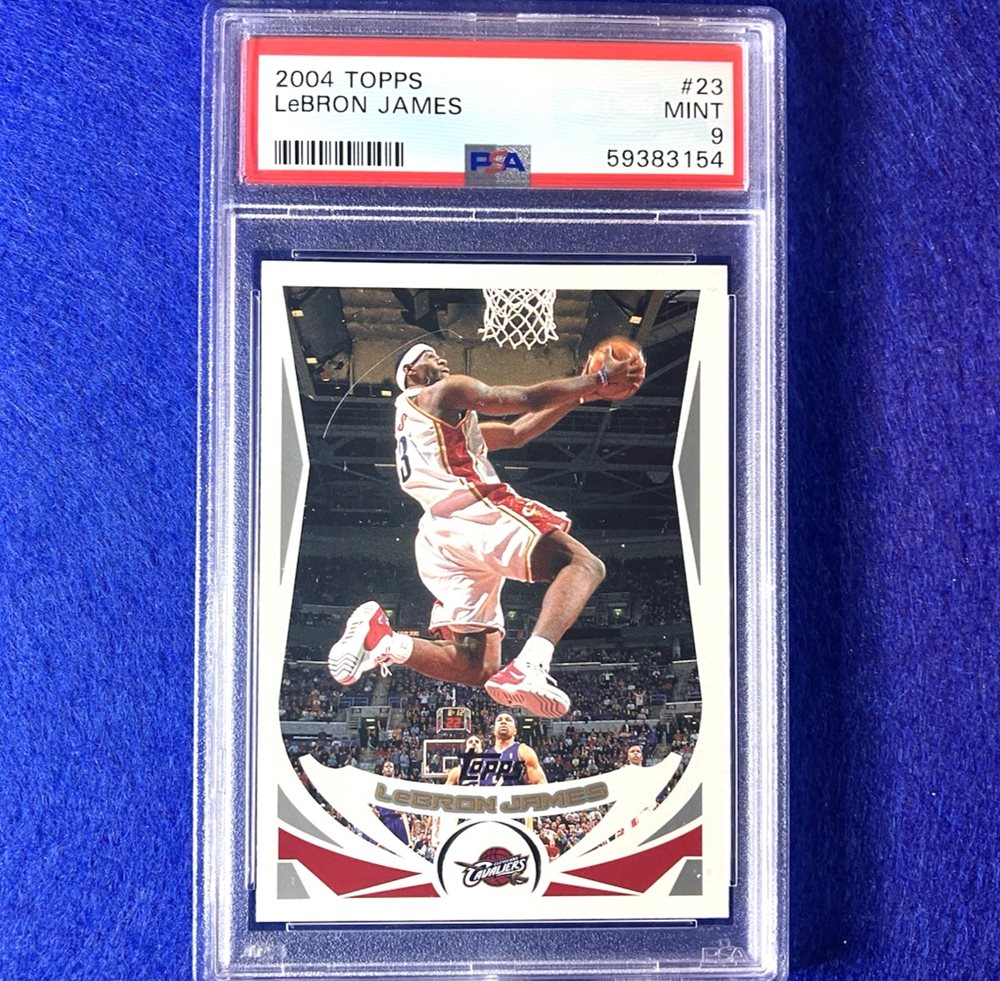 Auction Prices Realized Basketball Cards 2004 TOPPS Lebron James