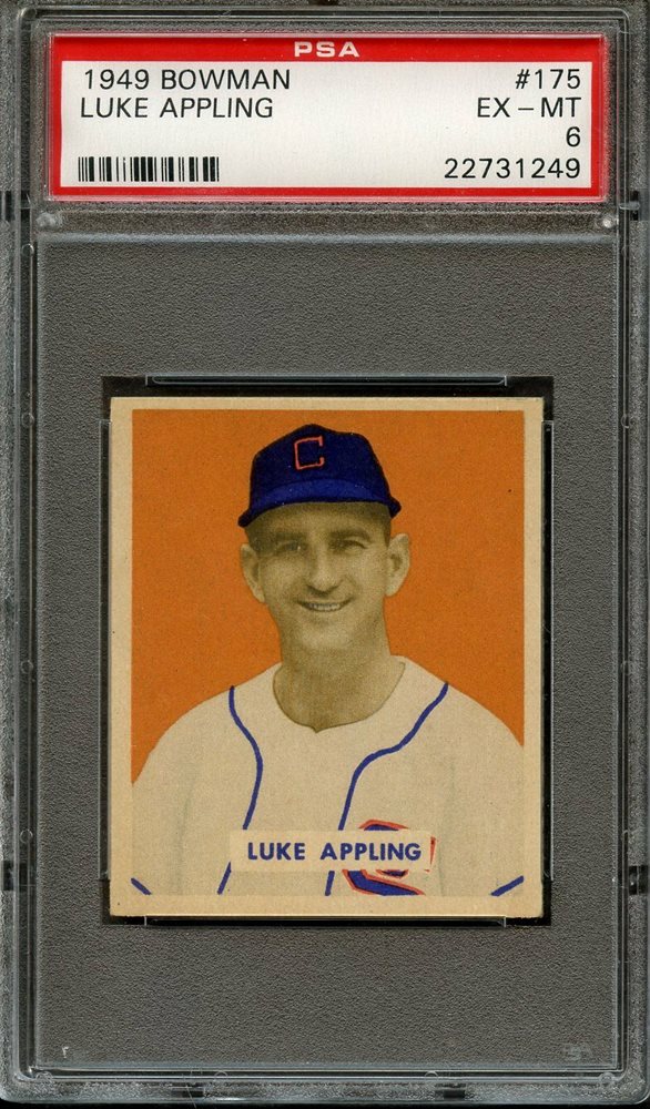 Auction Prices Realized Baseball Cards 1949 BOWMAN Luke Appling