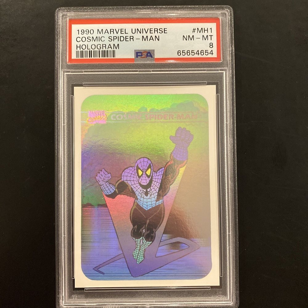 Auction Prices Realized Non Sport Cards 1990 Marvel Universe Hologram  Cosmic Spider-Man