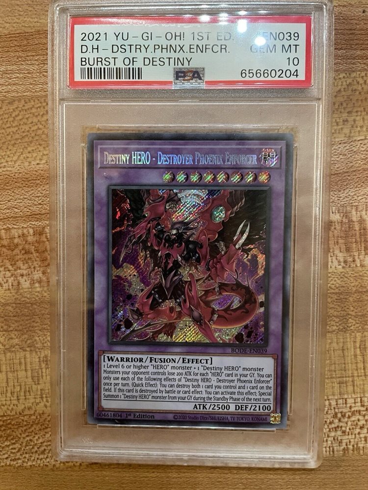 Auction Prices Realized Tcg Cards 2021 Yu-Gi-Oh! Bode-Burst Of Destiny ...