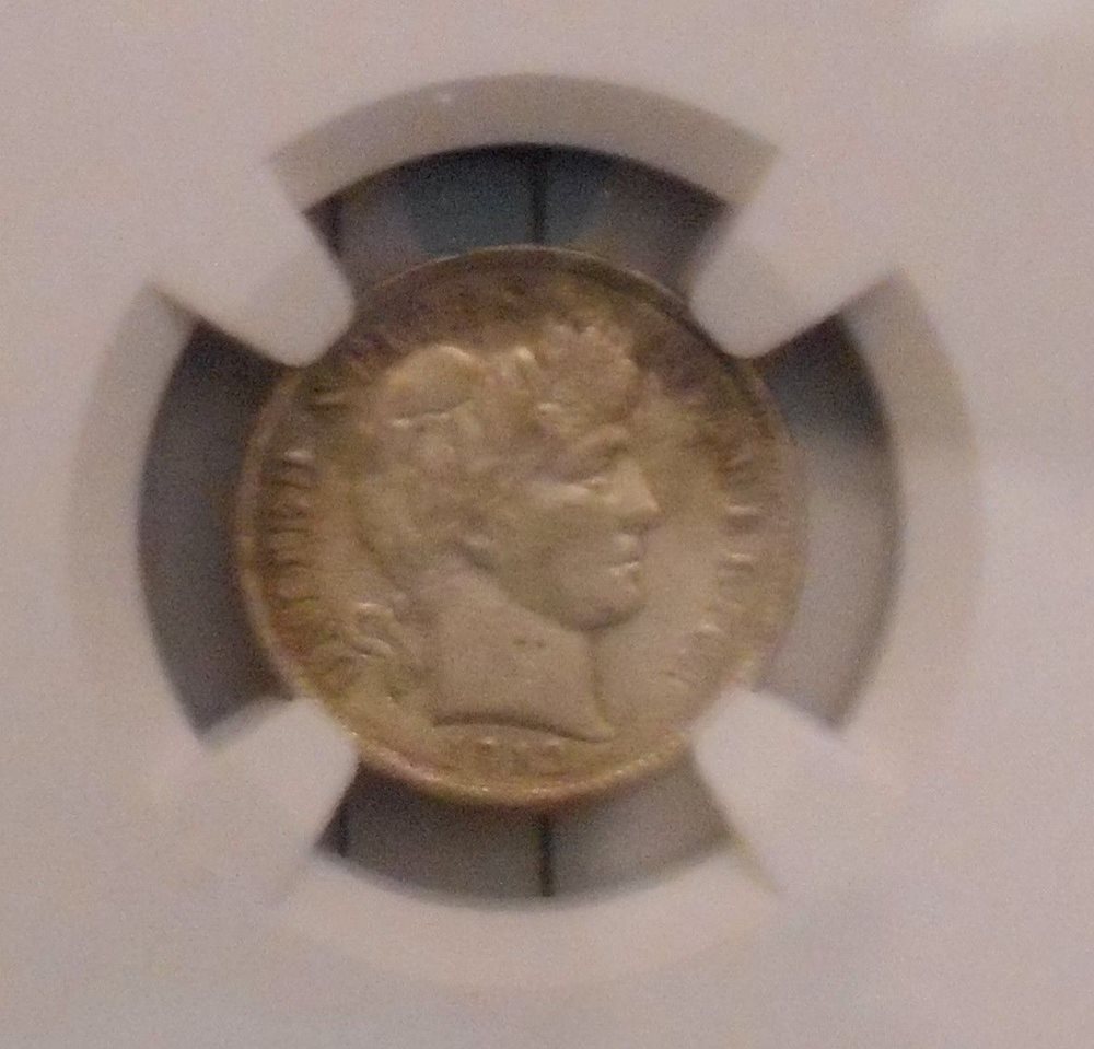 1912-D 10C Barber Dime ONE Coin