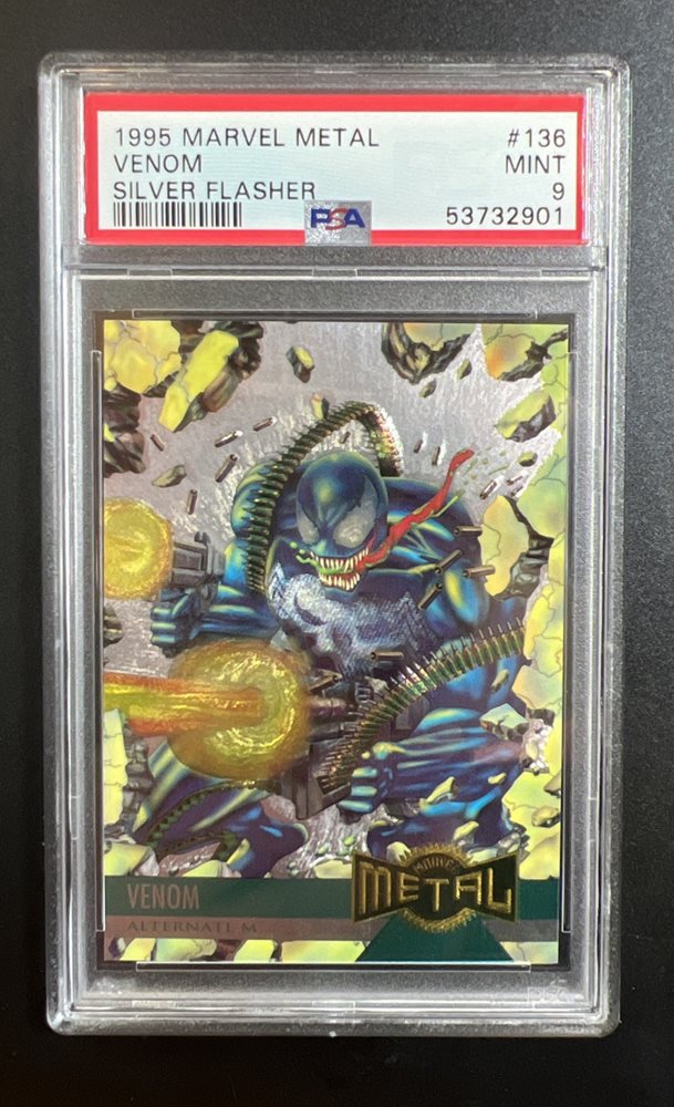 Auction Prices Realized Non-Sport Cards 1995 MARVEL METAL Venom