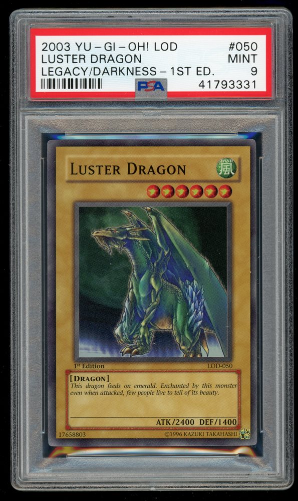 Auction Prices Realized Tcg Cards 2003 YUGIOh! LodLegacy of Darkness