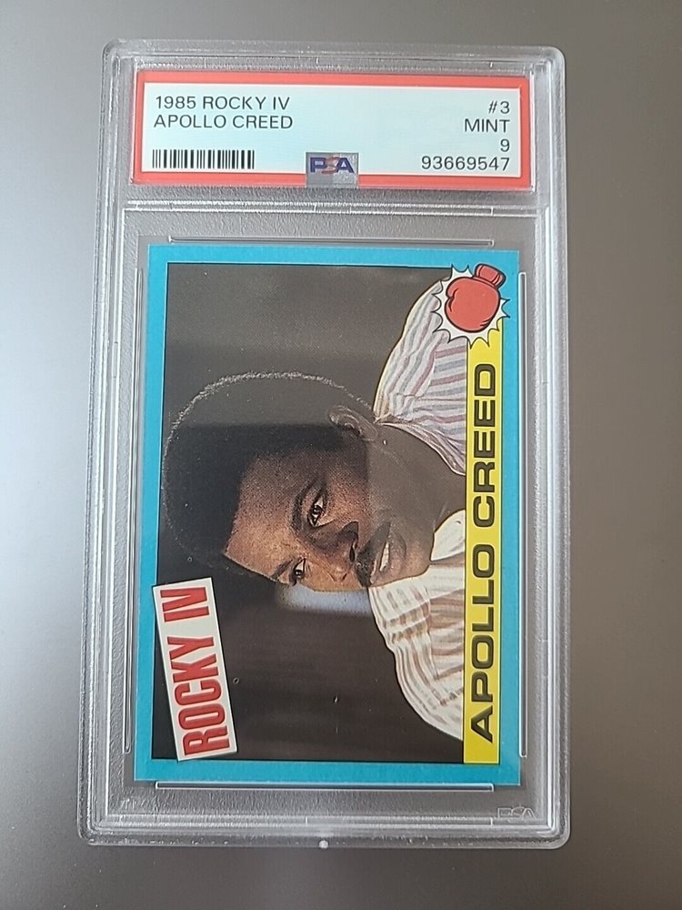 1985 Rockyiv Garbage Pail Kids Original Series 1 #3 Apollocreed front