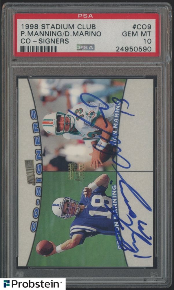 Auction Prices Realized Football Cards 1998 STADIUM CLUB CO