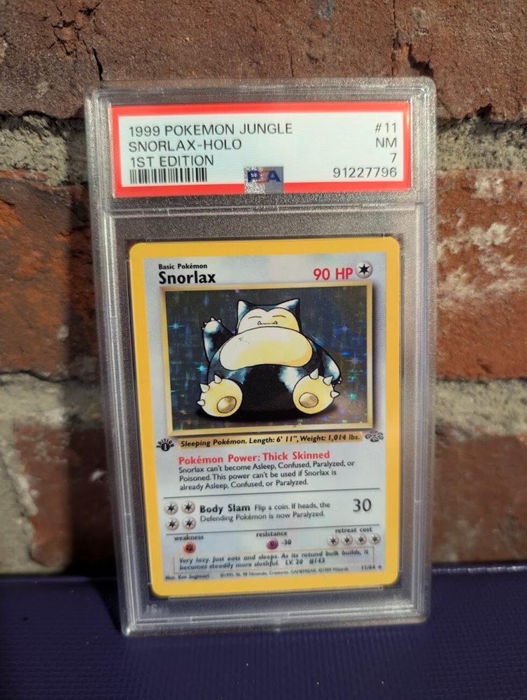 Auction Prices Realized Tcg Cards 1999 POKEMON JUNGLE Snorlax-Holo