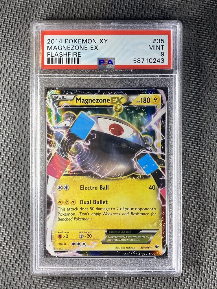 PSA10 ジバコイルEX 2014 082 56 maginezone PSA 10 Gem Mint Magnezone LV.X Temple of Anger Holo 1ED 2008