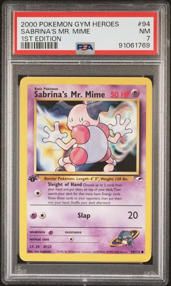 Auction Prices Realized Tcg Cards 2000 POKEMON GYM HEROES