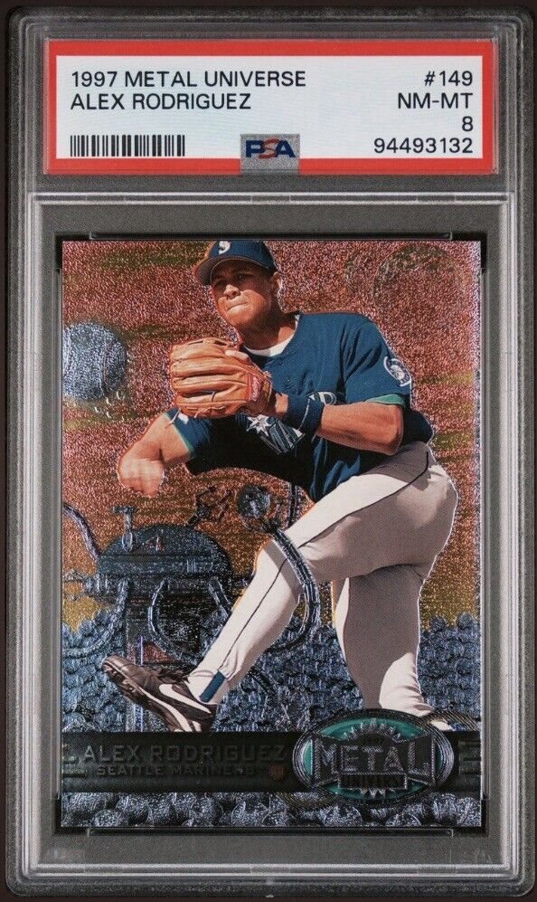 Auction Prices Realized Baseball Cards 1997 METAL UNIVERSE Alex