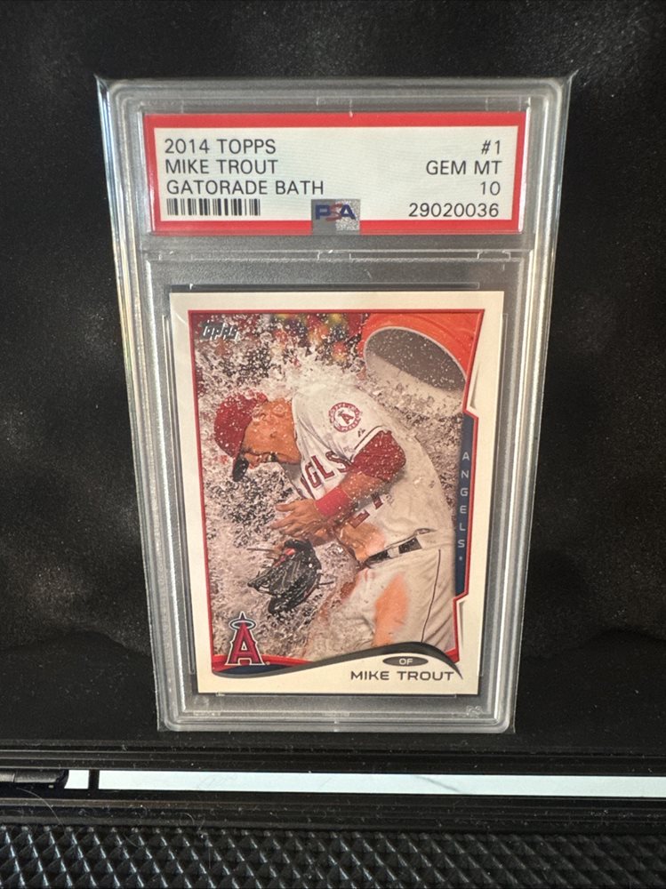 2014 Topps SSP マイク・トラウト　GATORADE イメージ 2014 Topps SSP マイク・トラウト GATORADE イメージ