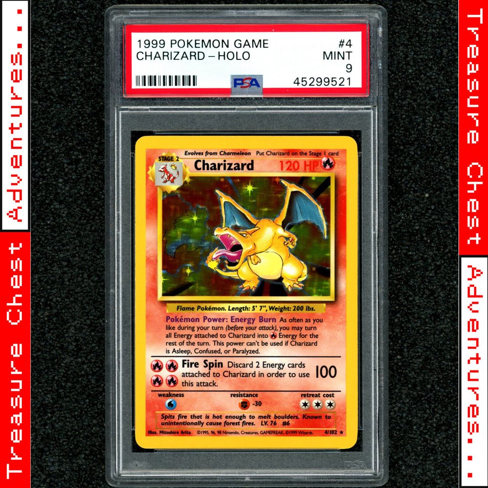 Auction Prices Realized Tcg Cards 1999 Pokemon Game Charizard-Holo